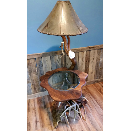 Antler Art and Design: Antler lamps, tables, chandeliers in Billings,  Montana